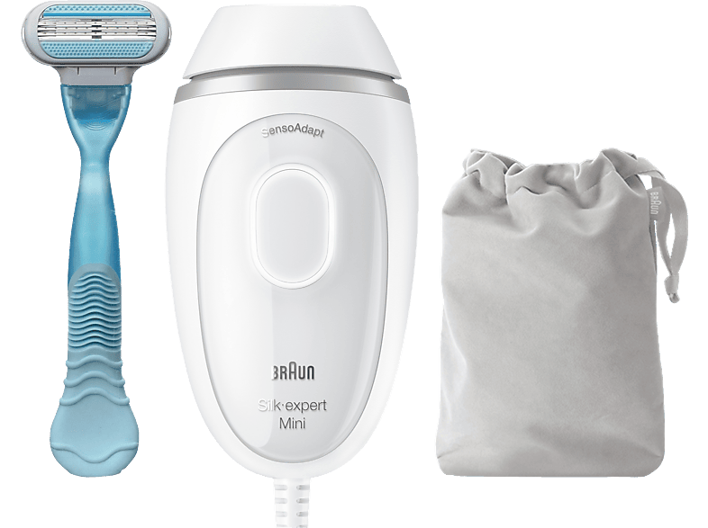 BRAUN Silk-expert Mini PL1124 Frauen IPL Haarentfernung Weiß von BRAUN