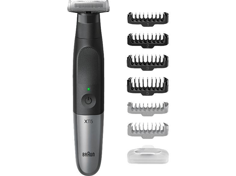 BRAUN XT 5200 Multigroomer, Black / Spc Grey von BRAUN