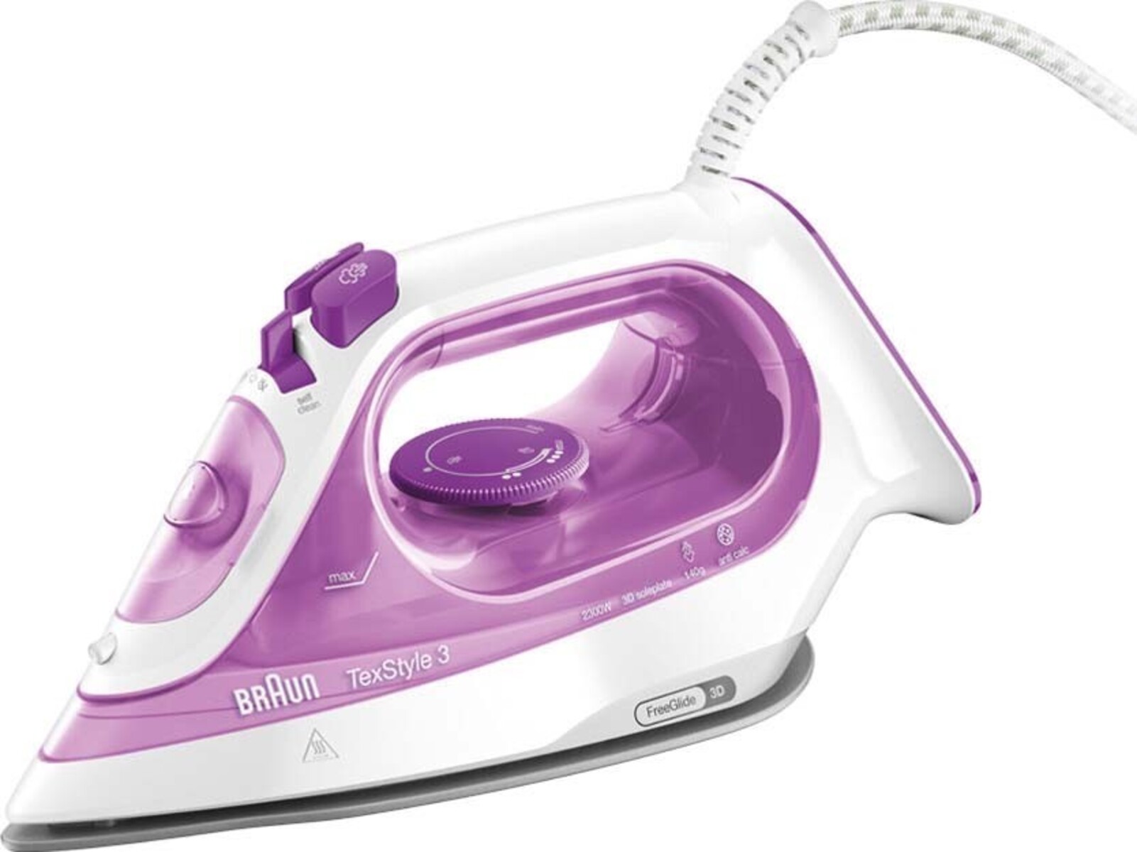 Braun Dampfbügeleisen SI 3030 PU BRAUN SI3030PU Braun Dampfbügeleisen SI 3030 PU BRAUN SI3030PU von BRAUN