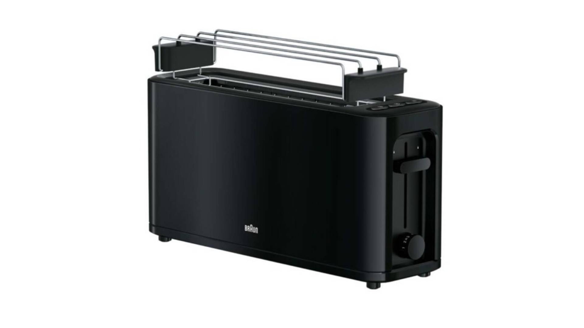 Braun Langschlitztoaster HT 3110 BK sw BRAUN HT3110BK Braun Langschlitztoaster HT 3110 BK sw BRAUN HT3110BK von BRAUN