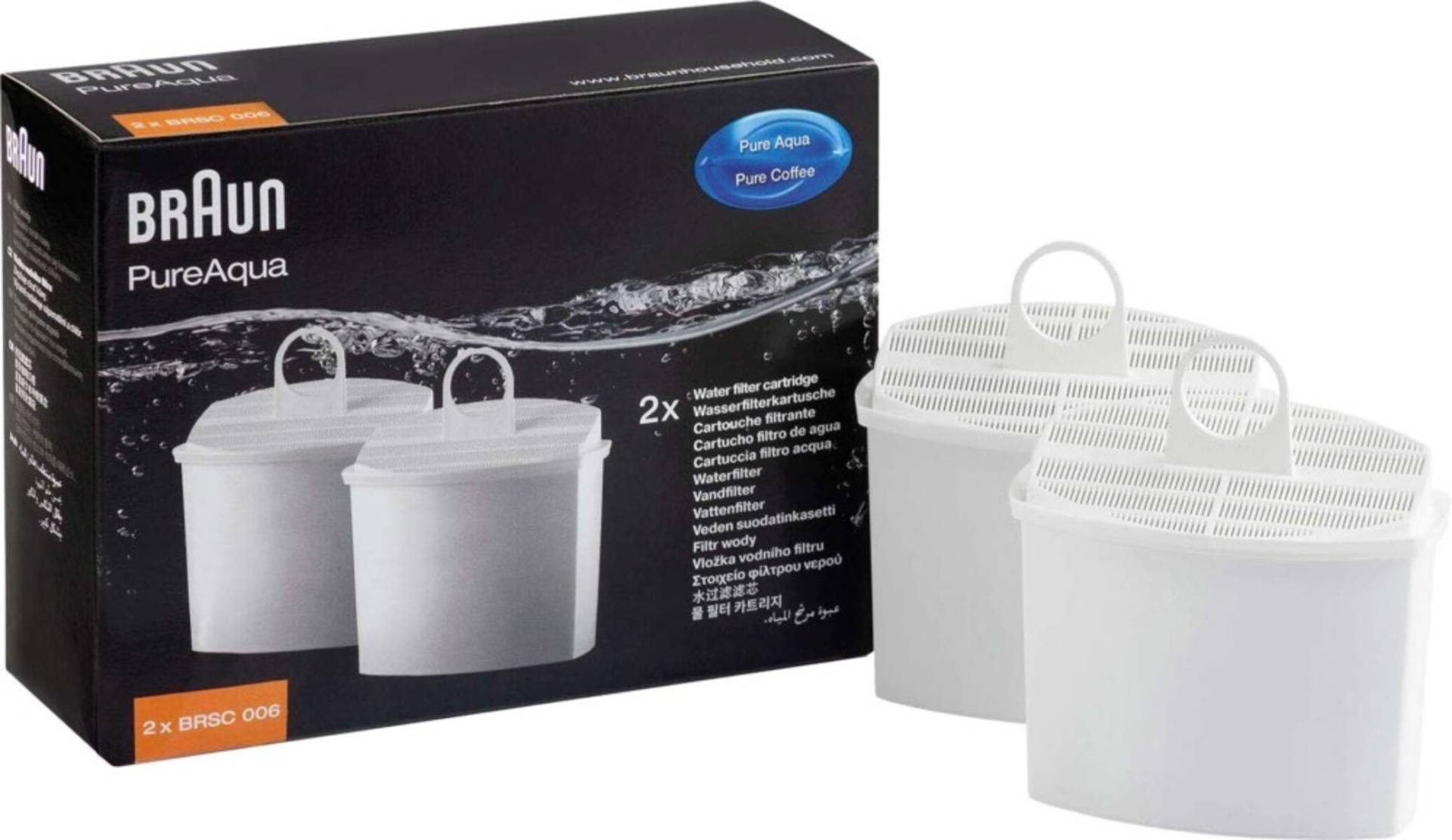 Braun Wasserfilter Set BRSC 006 (VE2) BRAUN BRSC006 von BRAUN