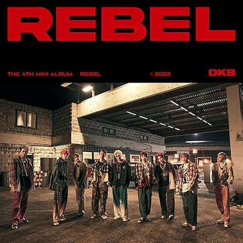 DKB REBEL 4th Mini Album ( Incl. CD+Photo Book+Photo Card+Post Card+Coaster Card+Magnetic Card ) SEALED von BRAVE Ent.