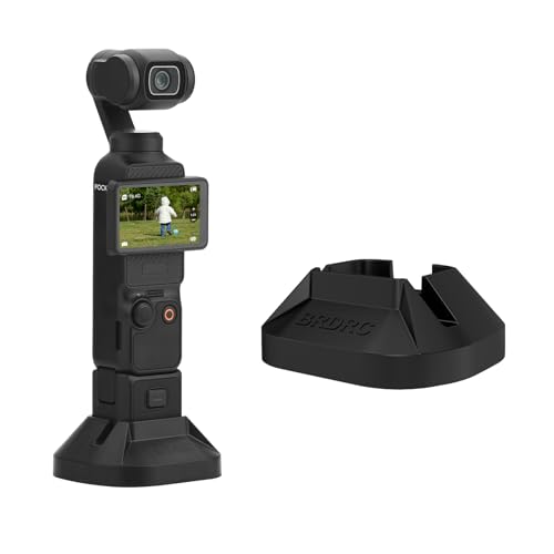 BRDRC Kamerahalterung Ständer Basis Stützbasis für DJI OSMO Pocket 3 Desktop Stabile Halterung rutschfeste Unterstützung Adapter Kamerahalterung Gimbal Kamera Zubehör BRDRC Kamerahalterung Ständer Basis Stützbasis für DJI OSMO Pocket 3 Desktop Stabile Halterung rutschfeste Unterstützung Adapter Kamerahalterung Gimbal Kamera Zubehör von BRDRC