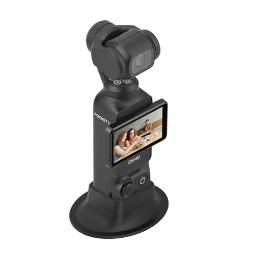 BRDRC Pocket 3 Ständer Basis Kamerahalterung Stützbasis Desktop Stabile Halterung Unterstützung Adapter Kamerahalterung Gimbal für DJI OSMO Pocket 3 Kamera Zubehör von BRDRC