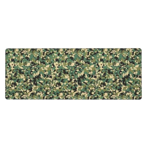 Camo Große Gummi-Tastaturunterlage, Büro-Schreibtischunterlage, Schreibblock, Computer-Desktop-Pad, starke Haftung von BREAUX