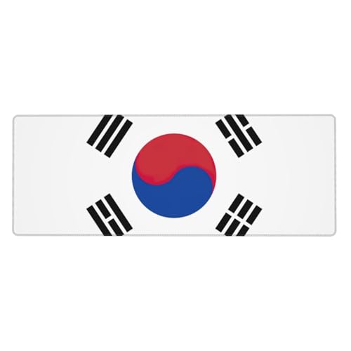 Große Gummi-Tastaturunterlage mit Flagge der Republik Korea, Büro-Schreibtischunterlage, Schreibblock, Computer-Desktop-Pad, starke Haftung von BREAUX