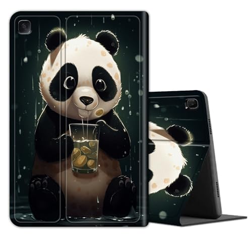 Schutzhülle für Samsung Galaxy Tab S6 Lite 10.4 Zoll 2022/2020, Leichtes TPU Stoßfest mit Auto Sleep/Wake Cover für Galaxy Tab S6 Lite SM-P610/P613/P615/P619, Panda von BREIDMKFM