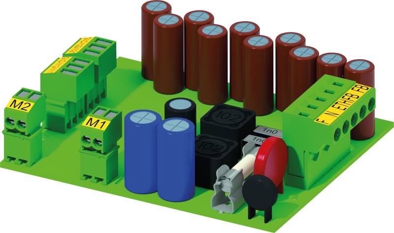 BREMAS FSEB2M - Steuerplatine DC Feuerwehrschalter für 2 x Motor von BREMAS