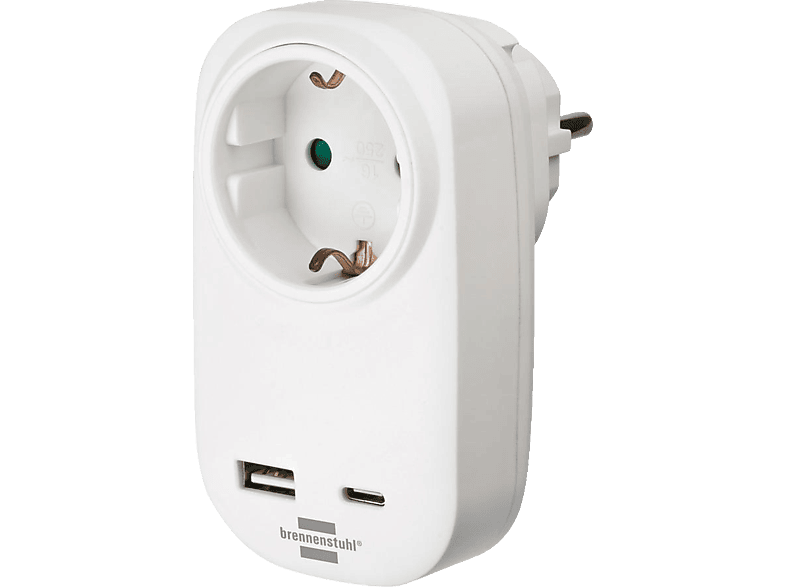 BRENNENSTUHL 1508210 Steckdosenadapter von BRENNENSTUHL