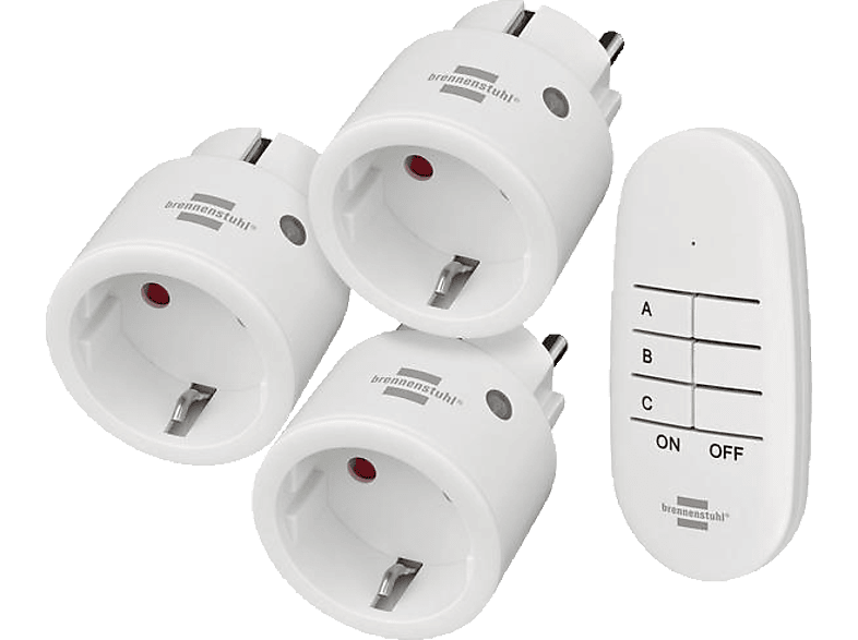 BRENNENSTUHL Comfort-Line 3er Funkschalt Set von BRENNENSTUHL