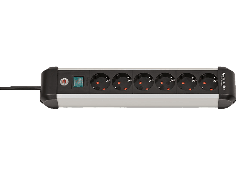 BRENNENSTUHL Premium-Alu-Line 6-fach Steckdosenleiste, 3 m BRENNENSTUHL Premium-Alu-Line 6-fach Steckdosenleiste, 3 m von BRENNENSTUHL