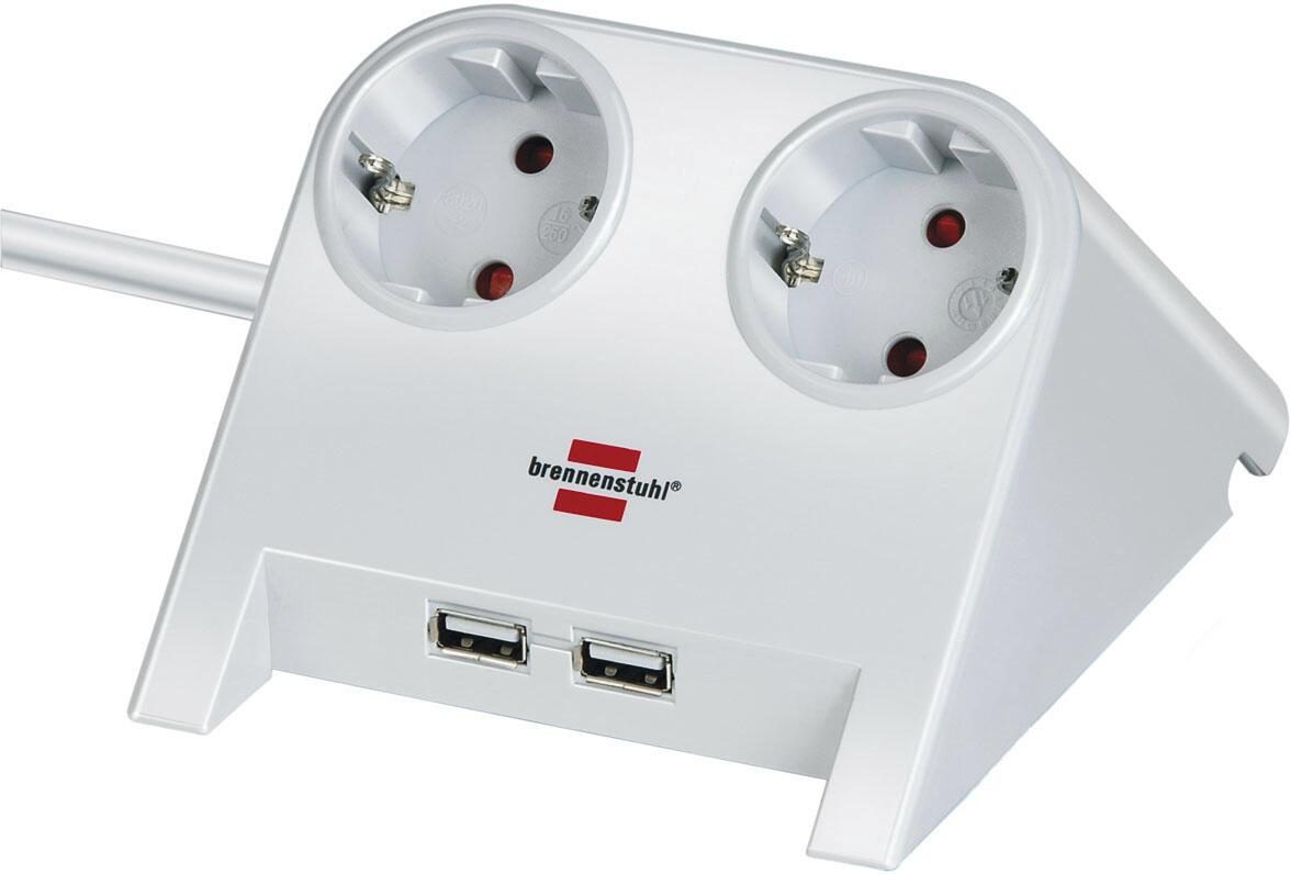 brennenstuhl Tischsteckdose Desktop-Power USB-Charger 1.8 m brennenstuhl Tischsteckdose Desktop-Power USB-Charger 1.8 m von BRENNENSTUHL