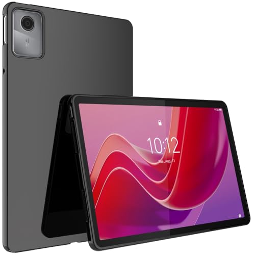 BREPRIO Schutzhülle für Lenovo Tab M11/K11/Xiaoxin Pad 2024 (TB-330FU/TB-330XU) 11 Zoll, [leicht + schützend] Stoßfeste, weiche, ultradünne Abdeckung, schwarz von BREPRIO