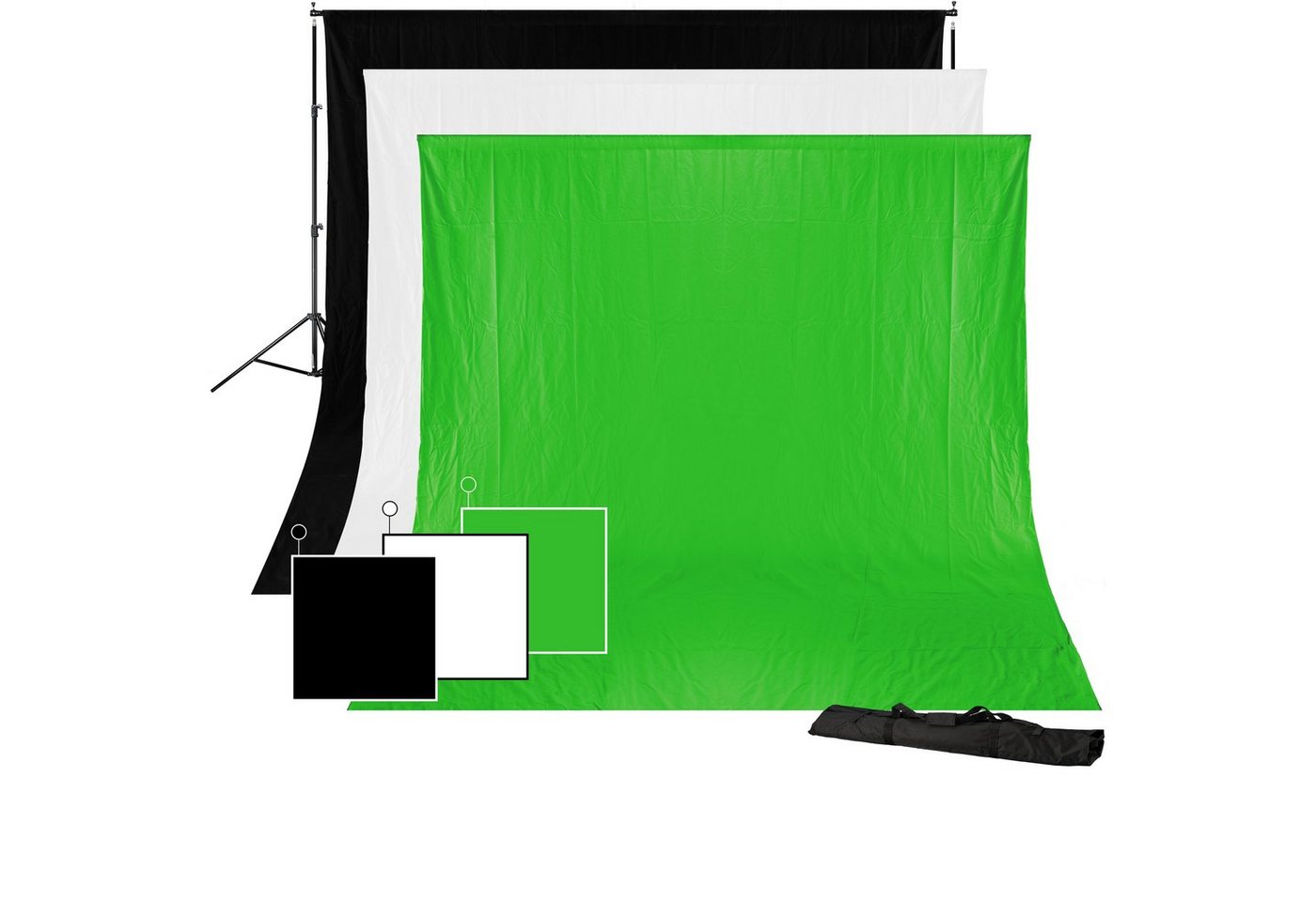 BRESSER Aufhängesystem BRESSER BR-BGS1 Set 1 - Hintergrundsystem inklusive Fotohintergründe … BRESSER Aufhängesystem BRESSER BR-BGS1 Set 1 - Hintergrundsystem inklusive Fotohintergründe … von BRESSER