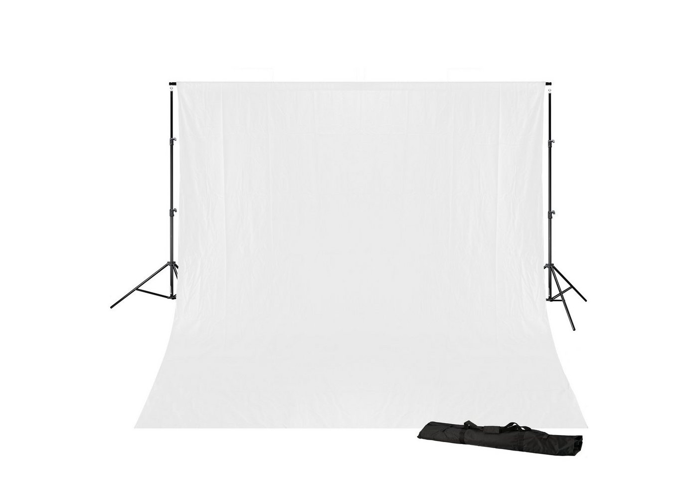 BRESSER Aufhängesystem BRESSER BR-D23 Hintergrundsystem + Hintergrundstoff 3 x 4m Weiß BRESSER Aufhängesystem BRESSER BR-D23 Hintergrundsystem + Hintergrundstoff 3 x 4m Weiß von BRESSER