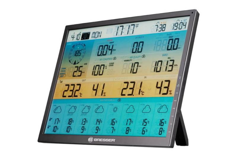 BRESSER BRESSER 8-Tage 4CAST XL WLAN-Wetterstation 7-in-1 solar Wetterstation von BRESSER