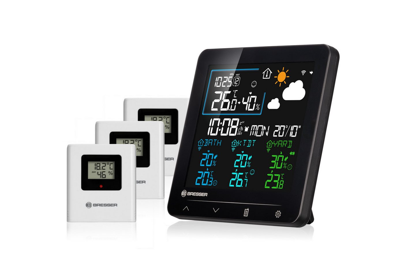 BRESSER BRESSER Quadro Individio Wetterstation NV Wetterstation BRESSER BRESSER Quadro Individio Wetterstation NV Wetterstation von BRESSER