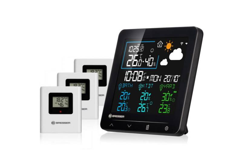 BRESSER BRESSER Quadro Individio Wetterstation NV Wetterstation von BRESSER