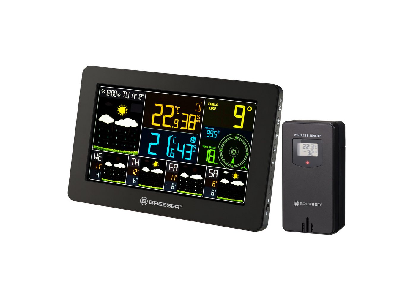 BRESSER BRESSER WLAN 4CAST Vorhersage Funkwetterstation Wetterstation BRESSER BRESSER WLAN 4CAST Vorhersage Funkwetterstation Wetterstation von BRESSER
