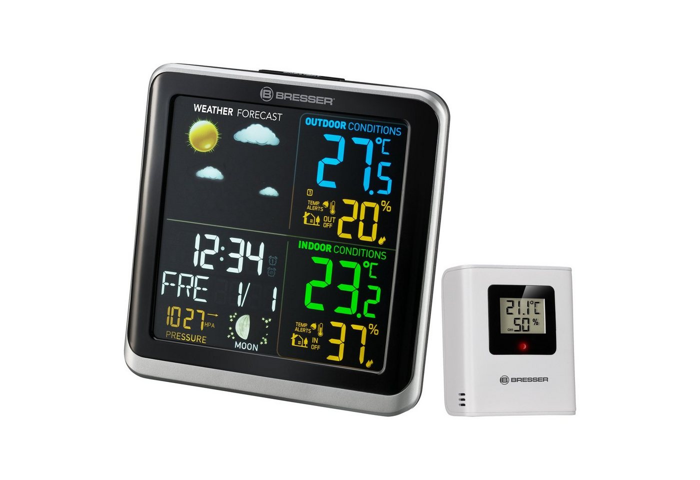 BRESSER BRESSER ClimaTemp TB Wetterstation mit LCD-Farbdisplay Wetterstation BRESSER BRESSER ClimaTemp TB Wetterstation mit LCD-Farbdisplay Wetterstation von BRESSER