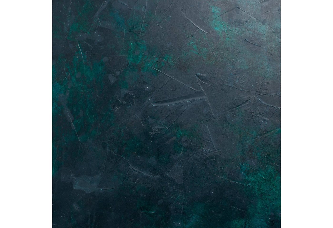 BRESSER Fotohintergrund Flatlay Hintergrund für Legebilder 60 x 60cm Green Dark Blue Painted … von BRESSER