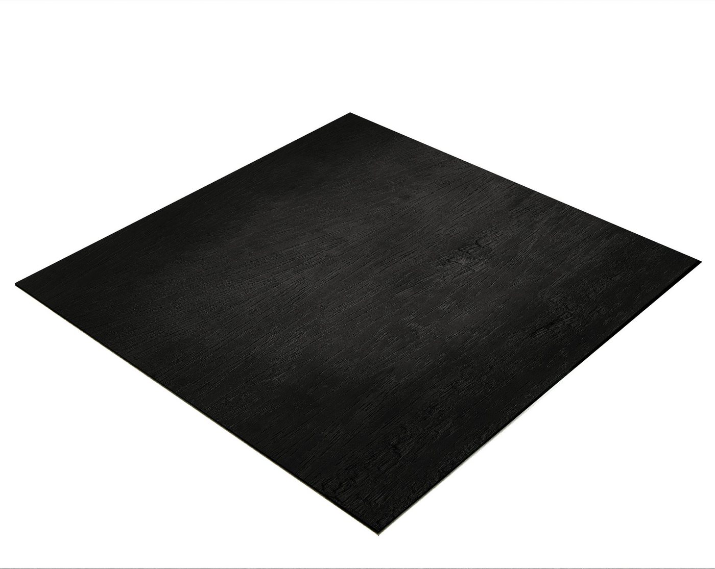 BRESSER Fotohintergrund Flatlay Hintergrund für Legebilder 60 x 60cm schwarzes Holz von BRESSER