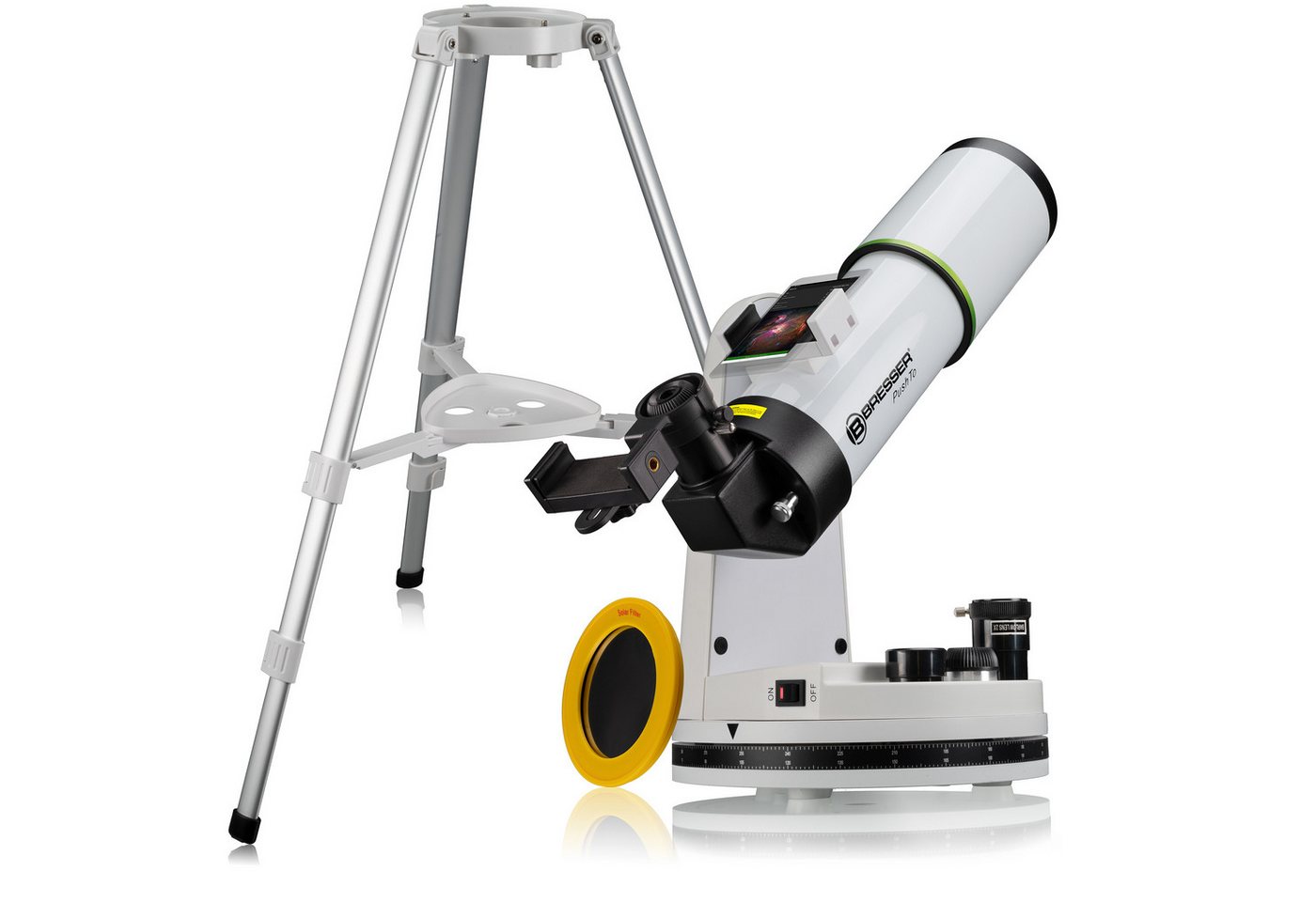 BRESSER Linsenteleskop BRESSER PushTo AR-80/400 Smart-Teleskop mit Stativ BRESSER Linsenteleskop BRESSER PushTo AR-80/400 Smart-Teleskop mit Stativ von BRESSER