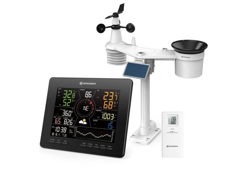BRESSER BRESSER WLAN 4CAST MD Funk-Wetterstation 7-in-1 Wetterstation von BRESSER