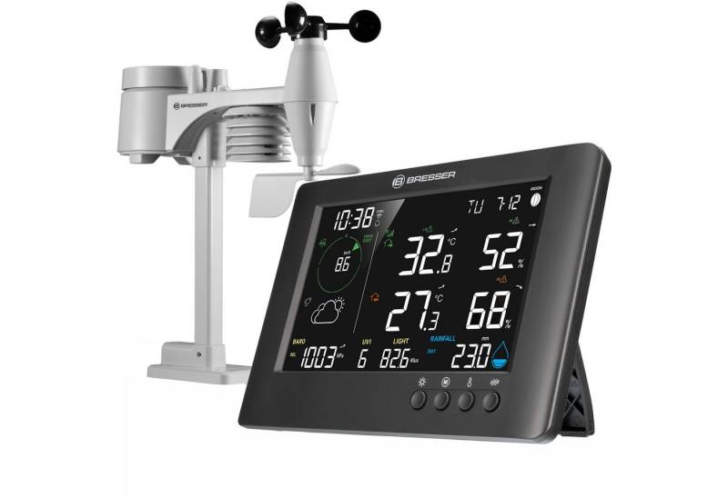 BRESSER BRESSER WLAN-7-in-1-Funk-Wetterstation TB Wetterstation von BRESSER