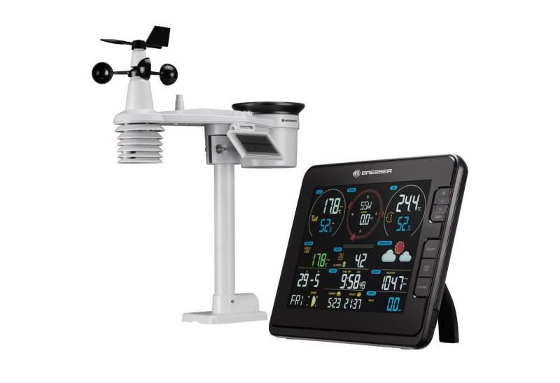 BRESSER WLAN Profi Wetter Center 7-in-1 Wetterstation von BRESSER