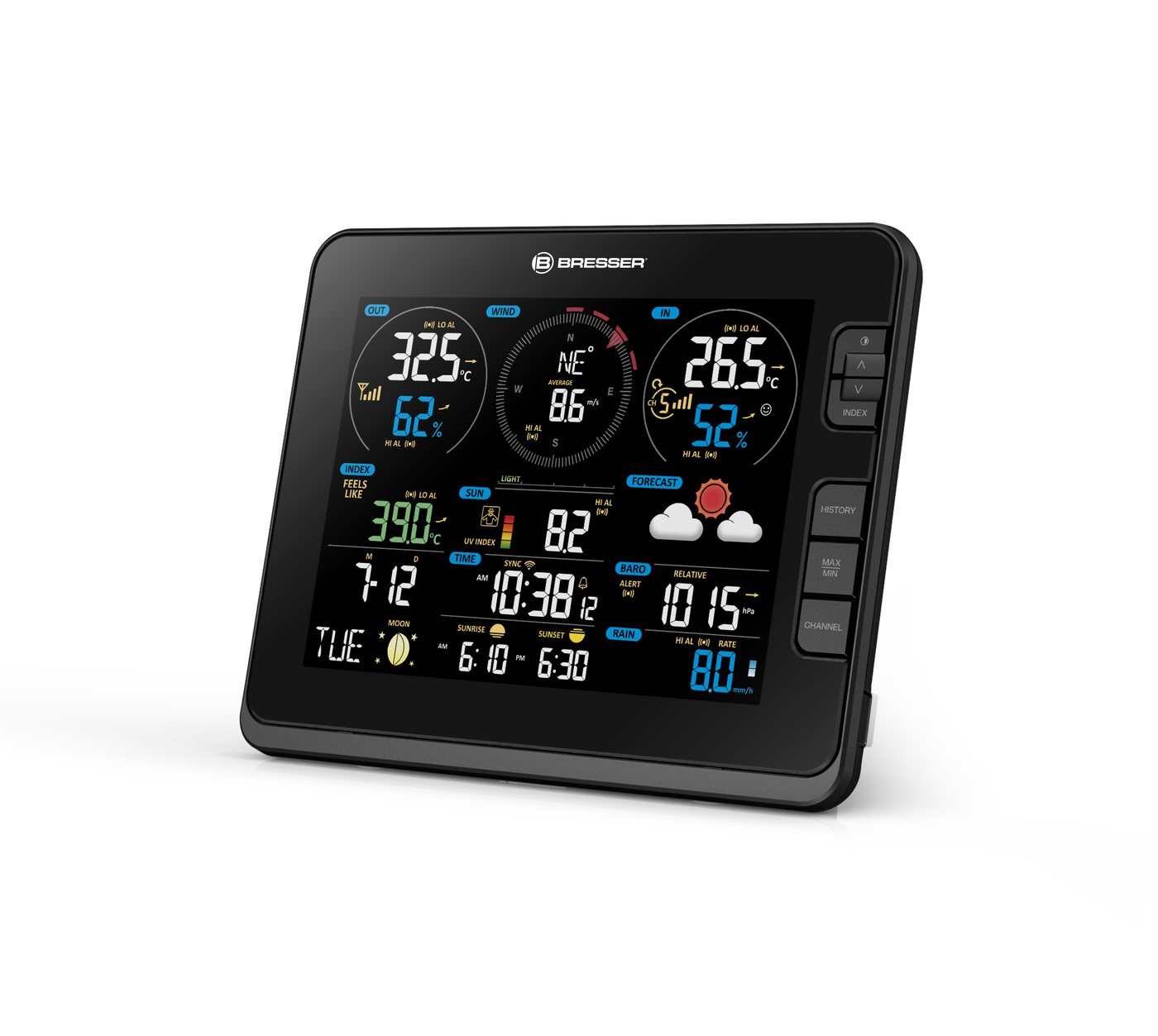BRESSER BRESSER zusätzliche / Ersatz-Basisstation für WSX3001 Profi-WLAN-Wett… Wetterstation BRESSER BRESSER zusätzliche / Ersatz-Basisstation für WSX3001 Profi-WLAN-Wett… Wetterstation von BRESSER