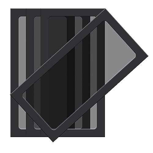BRIEFCEC Magnetischer Staubfilter Lüfterabdeckung 240mm Fine Mesh Filter 80 Maschen Nylon Ultrafein Lüfter Staubfilter PC Staubfilter Kompatibel PC Netzteile Router lüftergitter(120x240mm, 4Stü) von BRIEFCEC