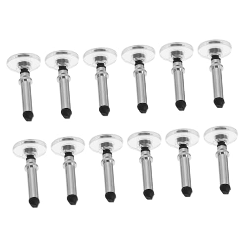 BRIGHTFUFU Ersatz-stiftspitzen Aus Silikon 12er-Pack Touchscreen-Stylus-Spitzen Für Stifte Bunte Scheibenspitzen Für Touchscreen-Stift Und Fingerabdrücke von BRIGHTFUFU