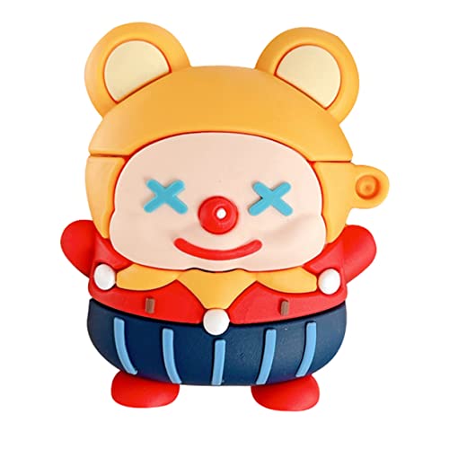 BRIGHTFUFU 1Stück Weiche Silikon Kopfhörerhülle Für Lustige Clown Design Kopfhörerabdeckung Drahtlose Kopfhörerhülse Schutzhülle Für Kopfhörer Individualität Spaß BRIGHTFUFU 1Stück Weiche Silikon Kopfhörerhülle Für Lustige Clown Design Kopfhörerabdeckung Drahtlose Kopfhörerhülse Schutzhülle Für Kopfhörer Individualität Spaß von BRIGHTFUFU