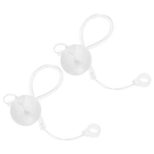 BRIGHTFUFU 2 Stück Thekenstifthalter Sicheres Stiftdisplay Diebstahlsicherer Stiftständer Für Bank Und Kassenschalter Stiftsicherheitskette Sichere Stiftleine 40 cm von BRIGHTFUFU