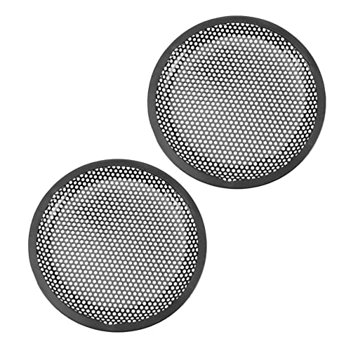 BRIGHTFUFU 2Stücke Lautsprechergrill Mesh Lautsprecherabdeckung für Audio Auto Lautsprecher Schützt vor Fremdkörpern Bietet Professionellen BRIGHTFUFU 2Stücke Lautsprechergrill Mesh Lautsprecherabdeckung für Audio Auto Lautsprecher Schützt vor Fremdkörpern Bietet Professionellen von BRIGHTFUFU