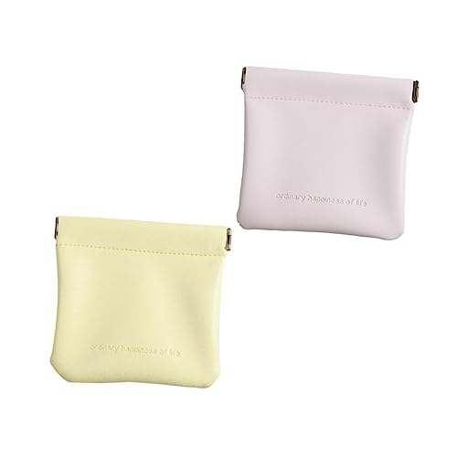 BRIGHTFUFU 2Stücke PU Kopfhörer Aufbewahrungstasche Praktische Kopfhörer Taschen für Effektiven Schutz vor Kratzern für Reisen von BRIGHTFUFU