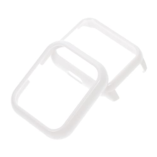 BRIGHTFUFU 2Stücke Zifferblattschutz Für Smartwatch wasserdichte PC Schutzhülle Robuste Zifferblattabdeckung Für Watch Pro Schutz Für Ihren Bildschirm Einfache von BRIGHTFUFU
