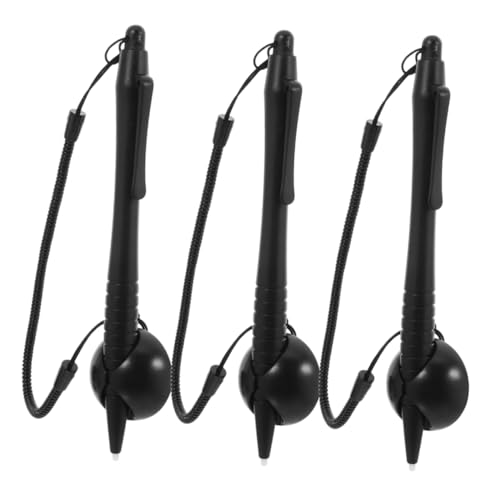 BRIGHTFUFU 3 Stück Resistiver Touch Pen Universal Screen Touch Painting Pen Mit Federseil Und Basis Für Tablets Handys PC Autonavigation von BRIGHTFUFU