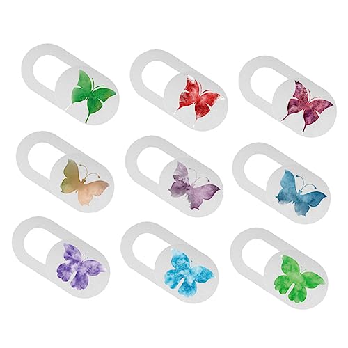BRIGHTFUFU 9 Stück Kameraabdeckung Selbstklebende Webcam Tablet- -Folie Webcam -Folie -Cover Webcam-Abdeckung Laptop Abdeckung - Handy- - Abs Colorful BRIGHTFUFU 9 Stück Kameraabdeckung Selbstklebende Webcam Tablet- -Folie Webcam -Folie -Cover Webcam-Abdeckung Laptop Abdeckung - Handy- - Abs Colorful von BRIGHTFUFU