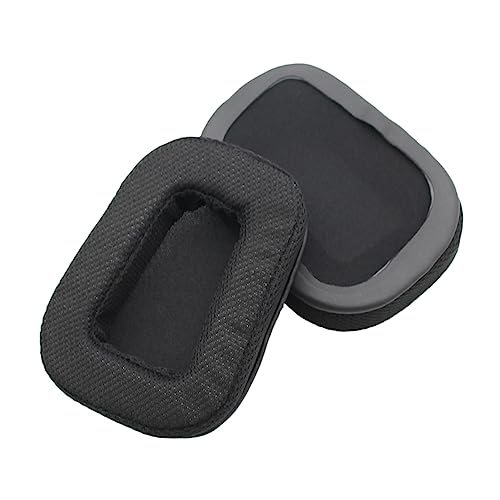 BRIGHTFUFU Ersatz Ohrpolster Kissen für Kopfhörer Schwarze Weiche Oberfläche Komfortabel Langlebig Gaming BRIGHTFUFU Ersatz Ohrpolster Kissen für Kopfhörer Schwarze Weiche Oberfläche Komfortabel Langlebig Gaming von BRIGHTFUFU