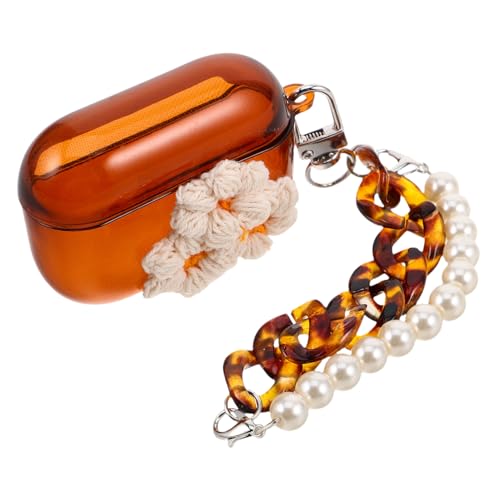BRIGHTFUFU TPU Earphone Storage Case Anti-Kratzer-ohrhörer Deckung Mit Garnblumen-ohrhörer Mit Ketten, Die Für Pro Kompatibel Sind BRIGHTFUFU TPU Earphone Storage Case Anti-Kratzer-ohrhörer Deckung Mit Garnblumen-ohrhörer Mit Ketten, Die Für Pro Kompatibel Sind von BRIGHTFUFU