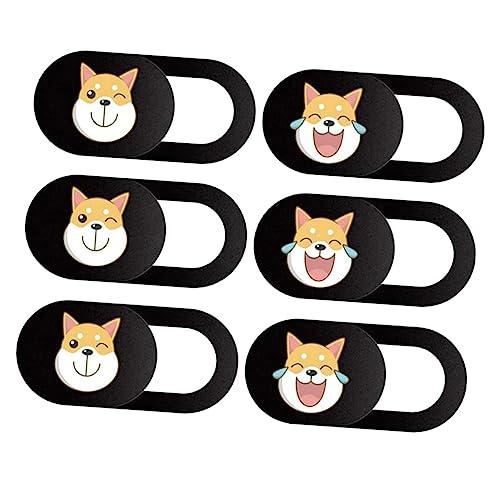 BRIGHTFUFU Webcam-Abdeckung Mit Hundemuster Folie 6 Stück Für Laptop Pc Telefon Tablet Privatsphäre BRIGHTFUFU Webcam-Abdeckung Mit Hundemuster Folie 6 Stück Für Laptop Pc Telefon Tablet Privatsphäre von BRIGHTFUFU
