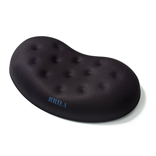 BRILA Maus Handgelenkauflage - Ergonomisch Memory-Schaum Handgelenkstütze Pad Für Laptop Computer Arbeit Und PC Gaming BRILA Maus Handgelenkauflage - Ergonomisch Memory-Schaum Handgelenkstütze Pad Für Laptop Computer Arbeit Und PC Gaming von BRILA