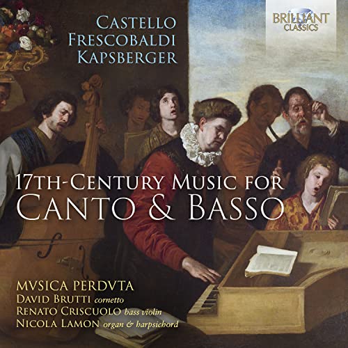 17th Century Music for Canto & Basso von BRILLIANT CLASSICS