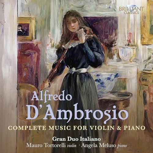 D'Ambrosio:Complete Music for Violin & Piano von BRILLANT C