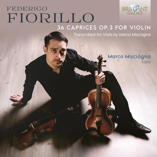Fiorillo:36 Caprices Op.3 for Violin Transcribed von BRILLIANT CLASSICS