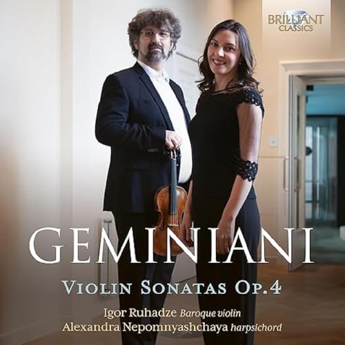 Geminiani:Violin Sonatas Op.4 von BRILLIANT CLASSICS