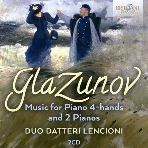 Glazunov:Music for Piano 4-Hands and 2 Pianos von BRILLANT C