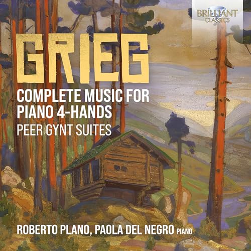 Grieg:Music for Piano 4-Hands,Peer Gynt Suites von BRILLANT C